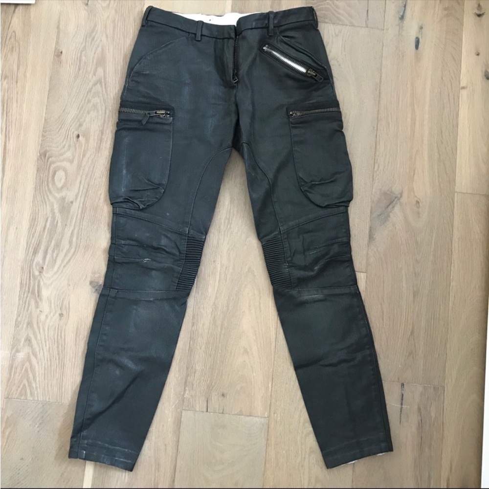 Allsaints aviator gloss trousers